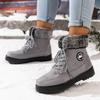 Shoes: Women's Winter Cotton Shoes, Snow Boots, Women's Boots with Fleece, Thickened Cotton Boots, Cold-proof and Warm Boots