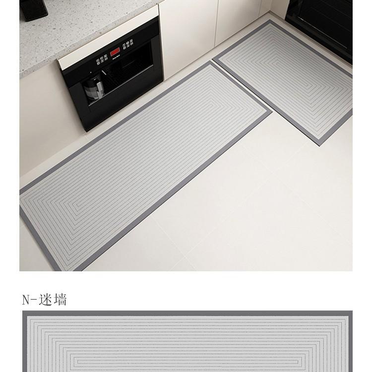 Kitchen Floor Mat Absorbent  Dirty  Oilproof Diatom Mud Household Printing Easy   Take Care of Bathroom Floor Mat Environmental Protection and Nonslip