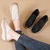 Fashion Platform Shoes Women's Sneakers 2025 New Single Shoe Wedges Casual Shoes Woman Lace Up Anti Slip Casual Shoes Zapatos De Mujer