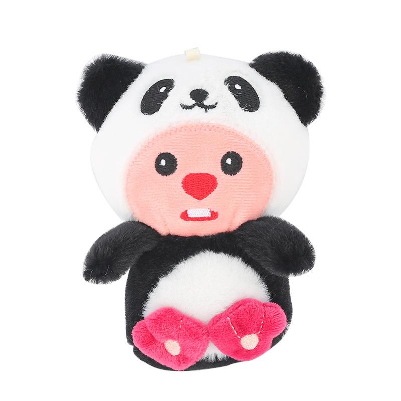

Plush Charming Keychain Sweet Toy Cozy Bag Charm 12cm Colors Various чёрный