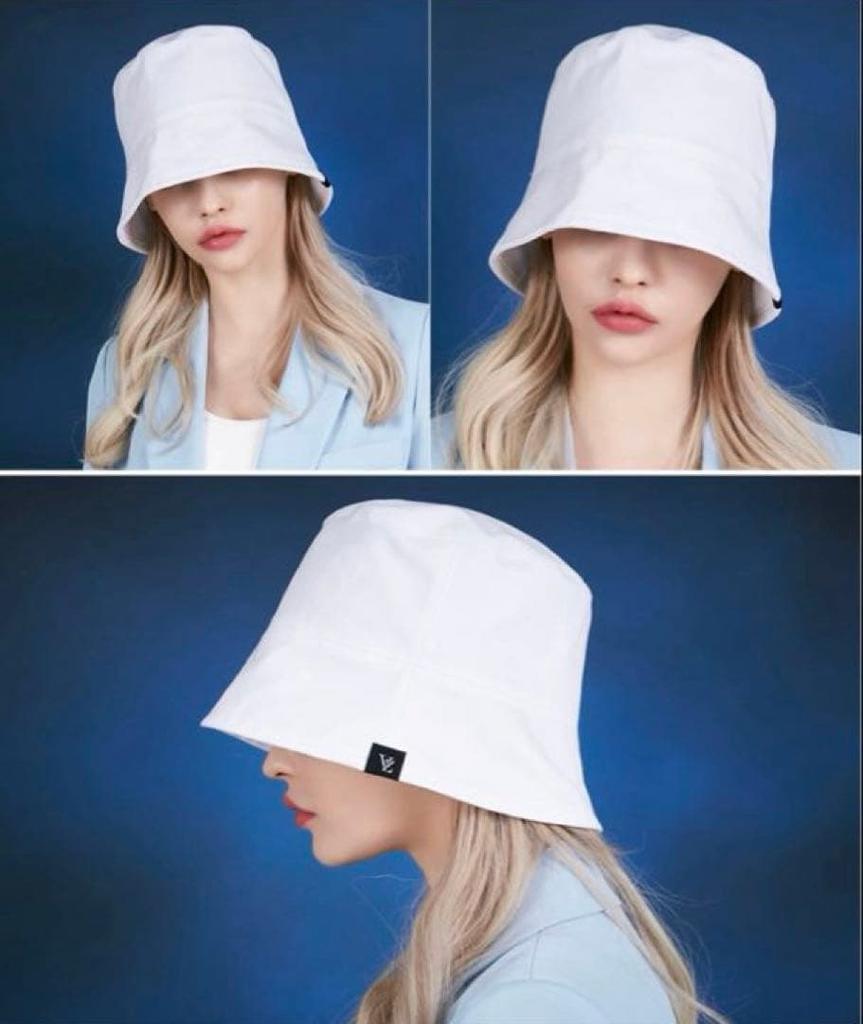 [USED] VARZAR 593 Authentic Bazaar White Hat (Worn by BTS Jungkook)