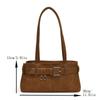 High Quality Retro Versatile Women'S Shoulder Tote Bag Underarm Bag  Handbag Large Capacity Commuter Bag Girl Purse Gift