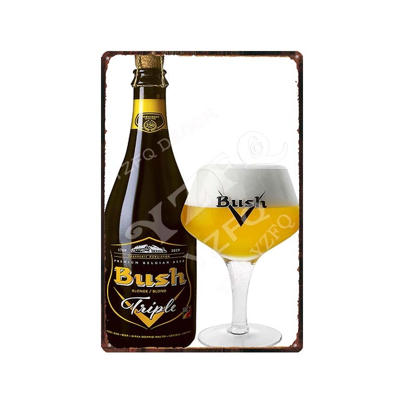 Belgium Beer DE Koninck Vintage Metal Tin Sign Retro Plates For Wall Bar Pub Art Kitchen Coffee Home Decor 30X20CM Gift DU-9193B