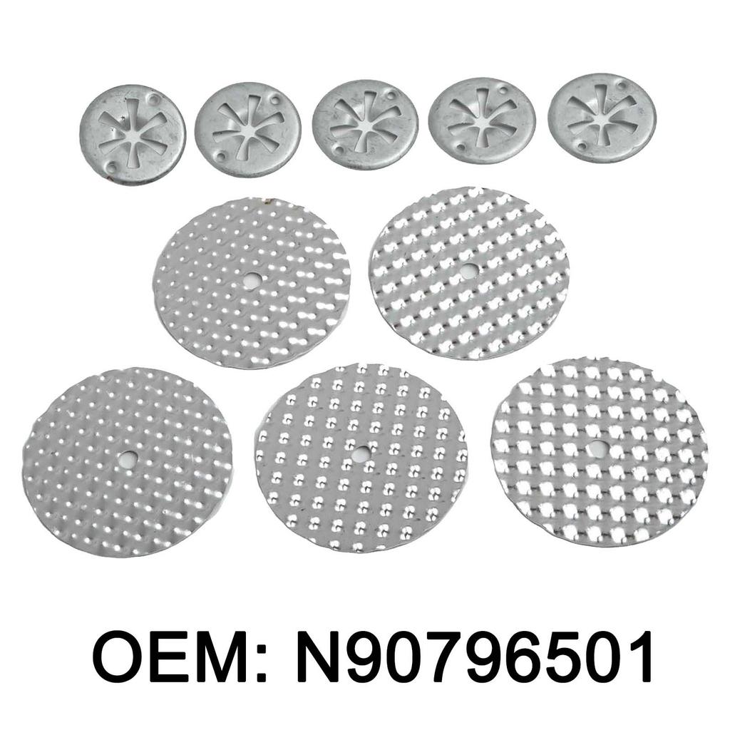 Metal Heat Shield Repair Kit 5 Pcs with Clamping Washers for Easy Installation