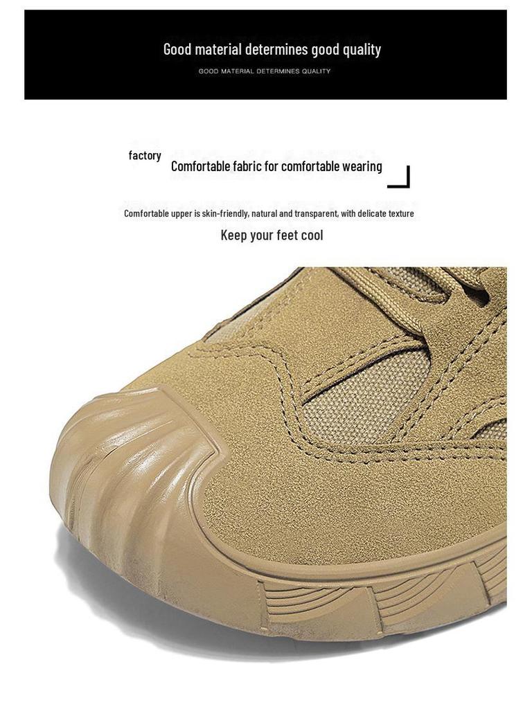 Męskie buty robocze retro z wysoką cholewką: Odporny na zabrudzenia, lekki i trwały na jesienno-zimowe aktywności na świeżym powietrzu.