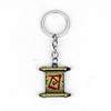 DOTA2 Weapon Model & Portal Scroll Pendant Necklace with Dota Logo Keychain