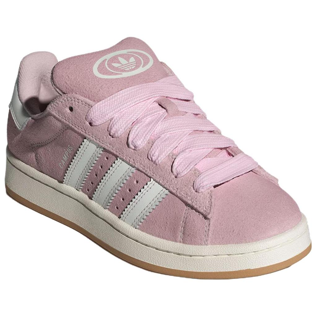 Adidas Originals Campus 00s Leather Versatile Comfortable Durable Low-Top Sneakers Women Sneakers Clear-Pink JQ5751