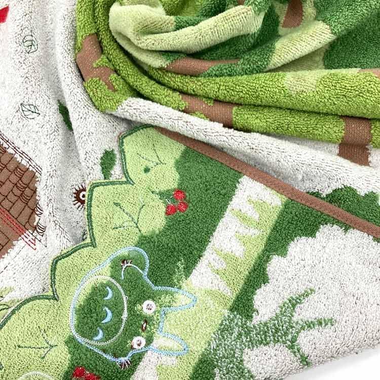 Marushin Ghibli Bath Towel, My Neighbor Totoro, Large, 100% Cotton, Bath Character Merchandise, Gift, Birthday, Mother's Day, Sky Walk, 1005051100