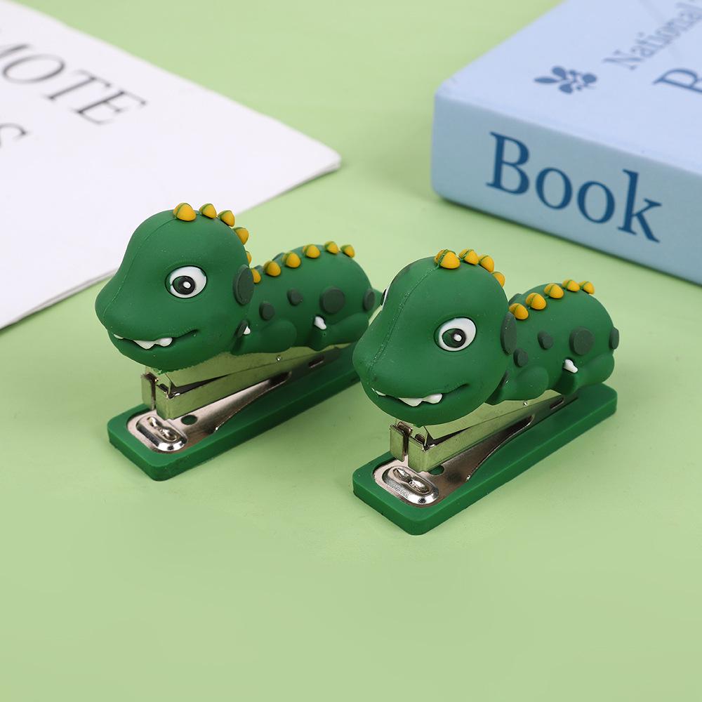Cartoon Unicorn Mini Stapler - Labor-Saving, Macaron Color, Creative Design.