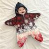 Baby wikkeldeken met print - Flanel - Schrikwikkel voor Kerstmis, Baby slaapzak voor pasgeborenen en uitstapjes