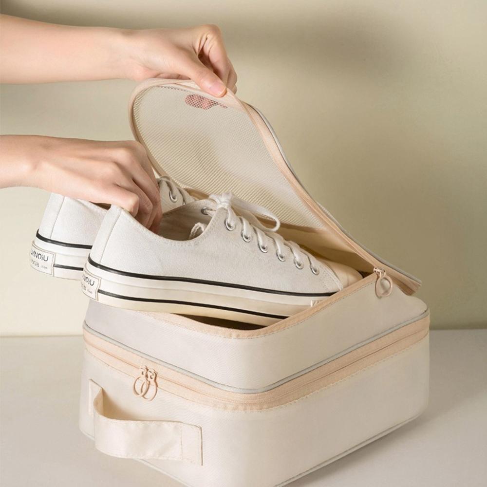 Shoe Storage Bag Travel Portable Luggage Organizer Footwear Pouch for Business Trip/Vacation