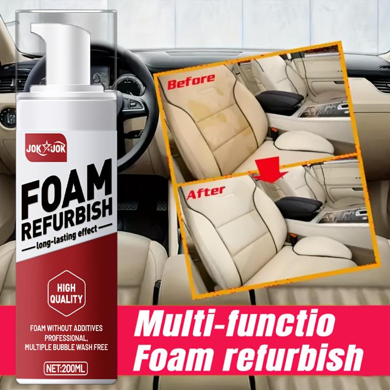 Multi-Purpose Interior Care Spray,200ML Light Neutral Formula for Car Seats,Dashboards,Steering Wheels& PU Fabric,Year-Round Use