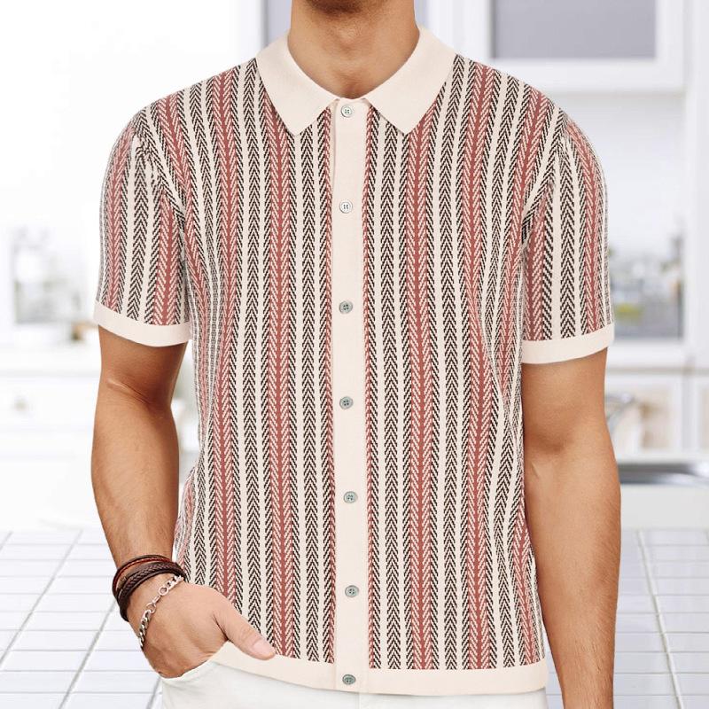 Nové pánské polo tričko vyrobené z čisté bavlny se spadlými rameny vysoce kvalitní, volný střih pro fitness, univerzální pro každodenní cvičení, s krátkým rukávem, pro volný čas