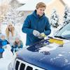 Snow Brush For Car Extendable Winter Auto Cleaning Tool Auto Snow Remover Brush For Drivers Adventure Seekers Travelers Trucks