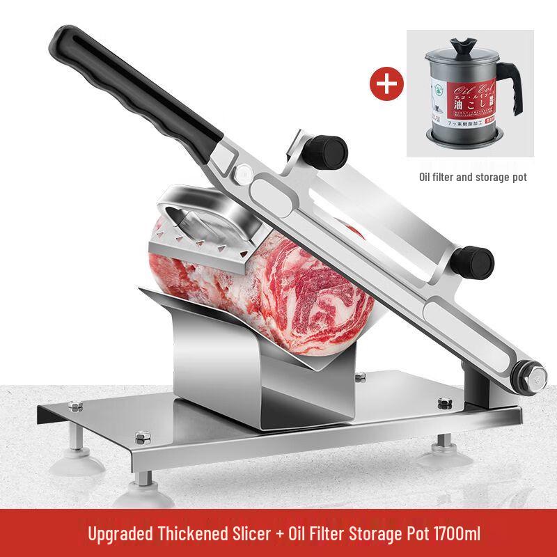 Stainless Steel Manual Meat Slicer