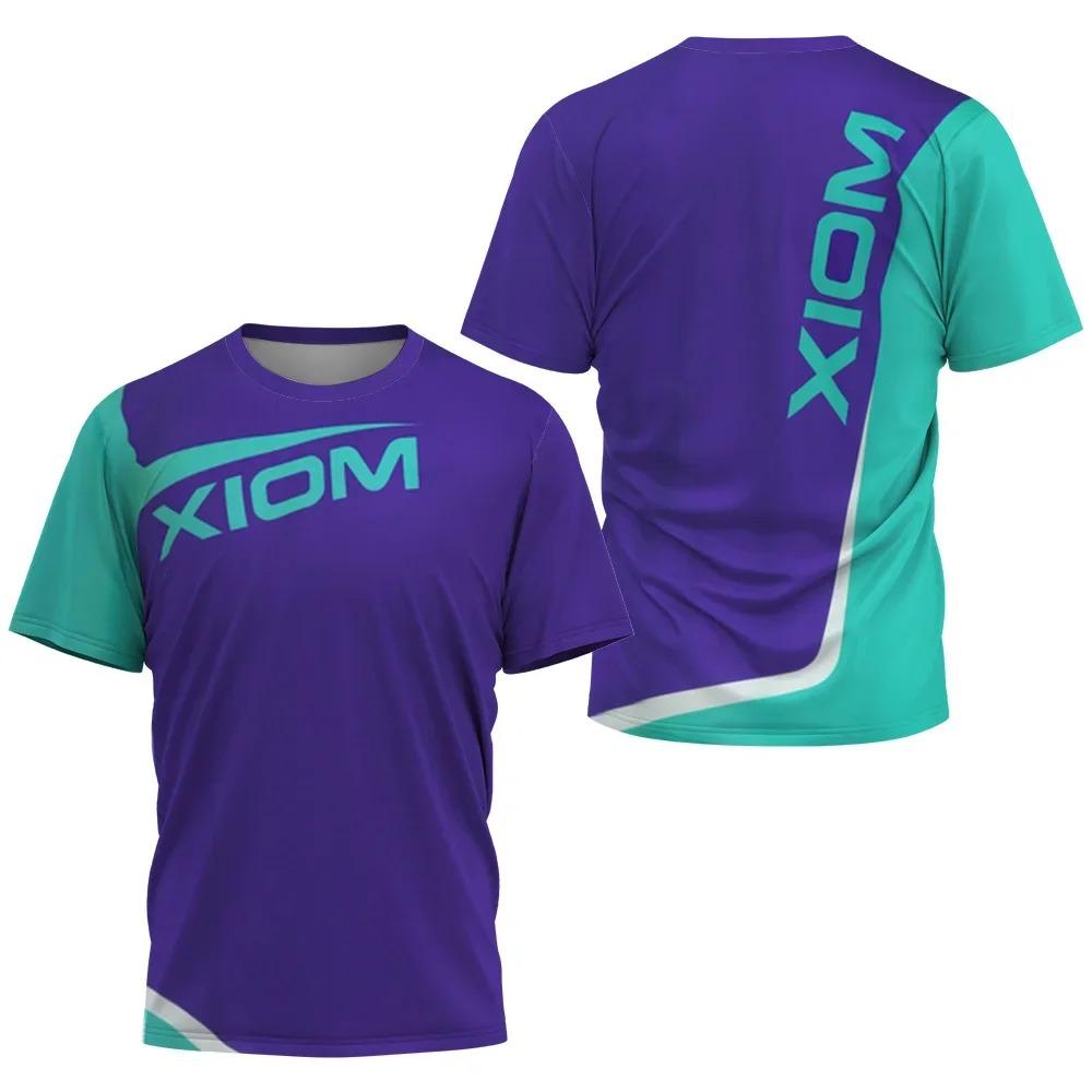 Hot Selling Summer Unisex Tennis Badminton Outdoor 3D Printed T-shirt Quick Drying Fitness Casual S