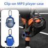 Custodia Protettiva a Copertura Totale per Lettore MP3 Clip-on Borsa Portatile da Viaggio Resistente all'Usura Organizer Box
