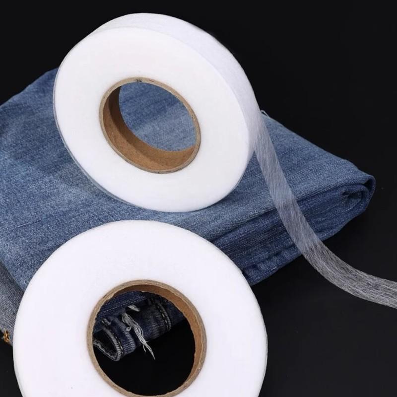 Self Adhesive Pants Hem Tape Iron Diy Jean Clothes Length Shorten For Hats Clothes Melt Double-Sided Tape Sewing Tool