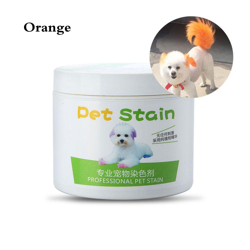 100g Semi-permanente Haarfärbcreme für Hunde, hochpigmentiert, bunte Hundefell-Aufhellung, Farbstoff-Pigment-Zubehör für Zuhause