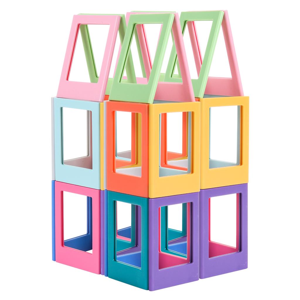 Magnetic Picture Frame Plastic Photo Holder  for Fridge Refrigerator Magnets for Polaroid Photos