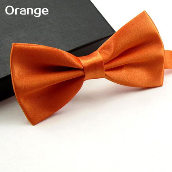 Men Classic Solid Color Bowtie Necktie Tuxedo Wedding Party Adjustable Bow Tie