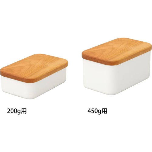 Noda Horo Enamel Butter Case (200g capacity) BT-200