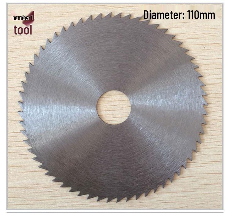 9P1E 4-inch High-Speed Steel Woodworking Saw Blade for 110 Angle Grinder