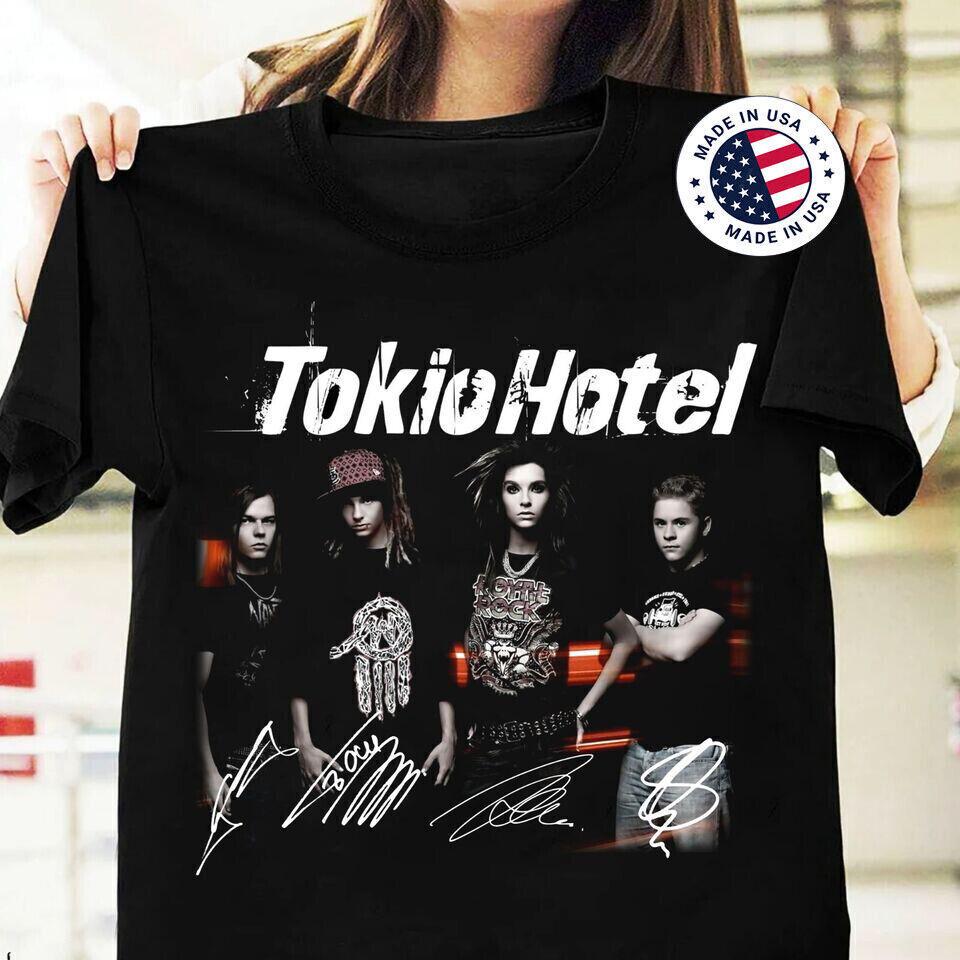 New Tokio Hotel Tour Collection Gift For Fans Shirt DN61 XL