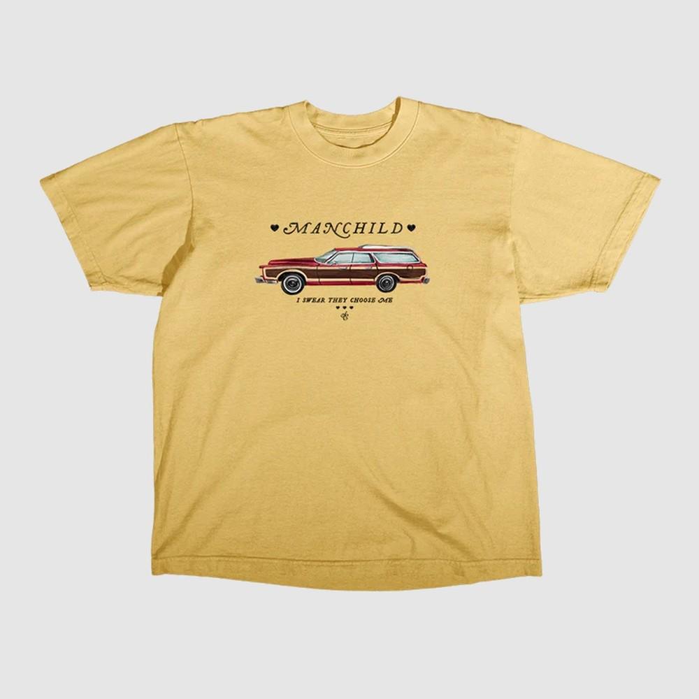 Manchild and I Swear They Choose Me with SC Reprint Tshirt Unisex T-Shirt L