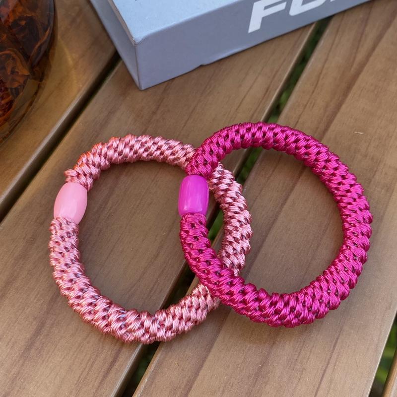 2 teile/satz Mode Knekki haar Elastiek Haar Krawatte Für Frauen elastische haar gummibänder mädchen haar seil dame haarbänder zubehör