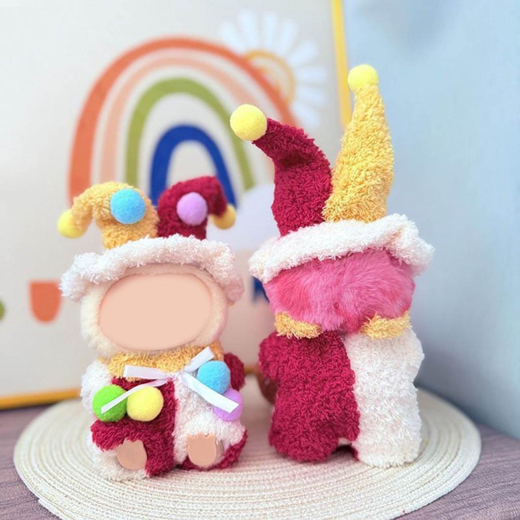 The First, Second And Third Generation Doll Clothes, Vinyl Clothes, Colorful Ball Clown Are Cute (dolls Not Included)