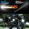 MOFOX W05 Motorcycle LED Fog Light Dual Head Spotlight 40W 8000Lms High/Low Beam Light