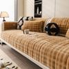 Plush Thickened Sofa Cover Four Seasons Universal Anti Slip Furniture Protector For Living Room Soft Comfortable Couch Cushion