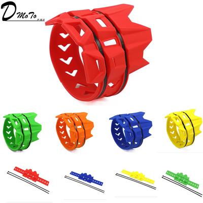 Universal Motorcycle Exhaust Protection Cover Muffler  Protector Guard For YZF SHERCO CRF YMH KLX TTR Husqvarna