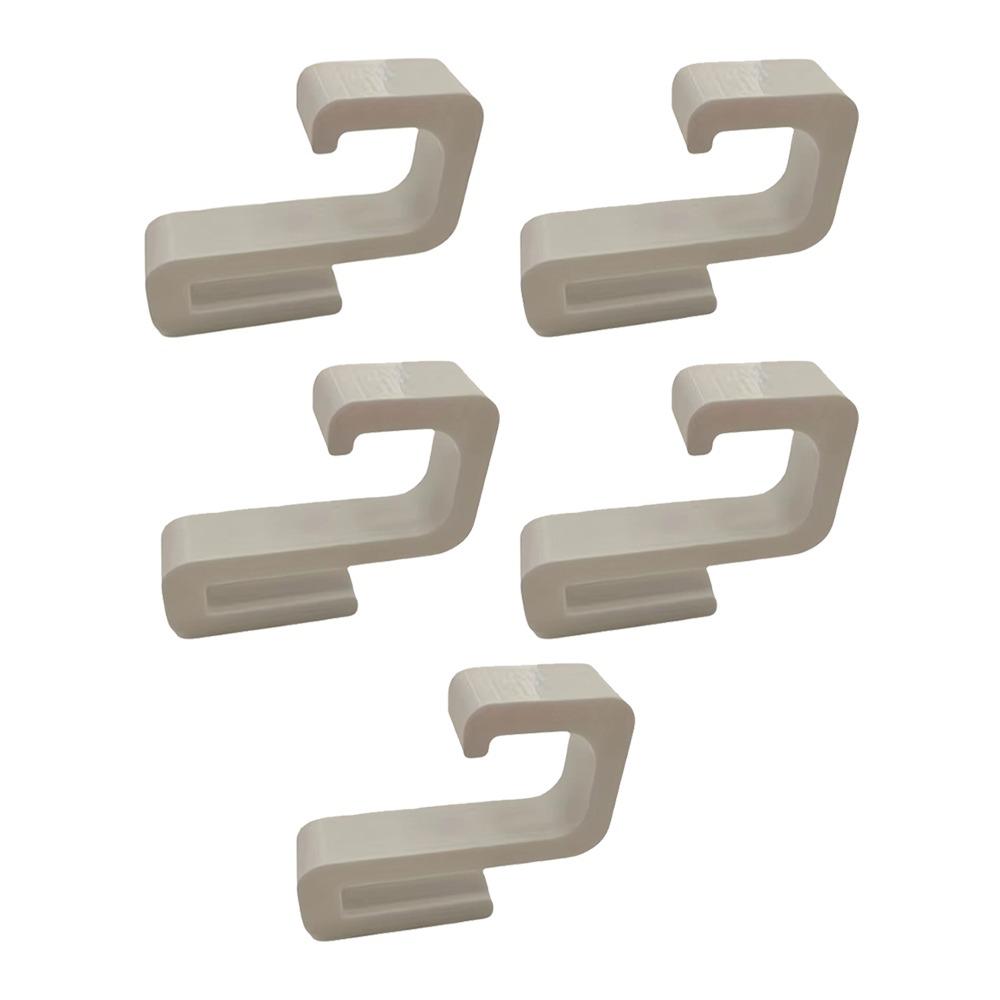 

5Pcs No Drilling Required Bathroom Hanger 3D Heavy-duty Door Towel Organizer Home Organizer белый