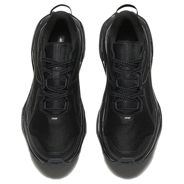 Anta Hunter 2 Comfortable Fashion Non-Slip Wear-Resistant Low-Top Running Shoes Men Running Shoes Black 112445502A-4