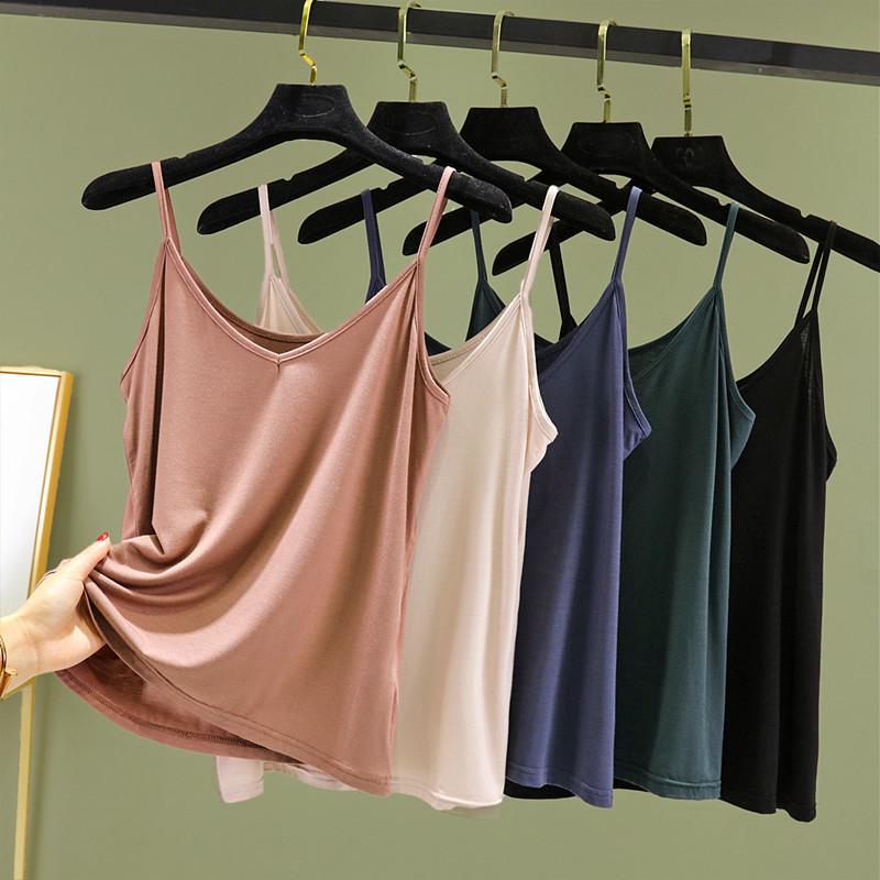 Women's Plus Size Modal Camisole - Slim Fit Outerwear or Innerwear Top