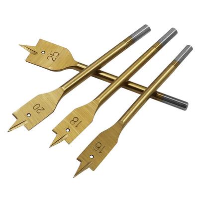 Broca para marcenaria 10-25 mm 1 peça posicionamento preciso dourado