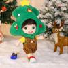 Trendy 9-inch BJD Christmas Tree Snowman Doll with Changeable Clothes - Hot-selling Holiday Gift