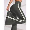 Casual Micro Flared Yoga Pants with High Waist Elasticity, Pilates Exercises, Abdominal Compression, Leg Shaping, and Quick Drying Flared Pants