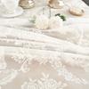 Small Fringed Lace Tablecloth Household Rectangular Dining Table Mat Coffee Table Decorative Tablecloth