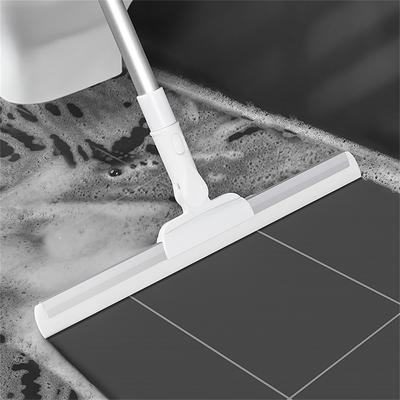 Raclette de sol en verre Multifonctionnelle S'adapte au verre Bande en caoutchouc silicone Souple et Taches humides Spatule en silicone Domestique