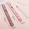 1pcs Cute Kitten Cat Claw Ruler Stationery Fun Drawing Gift Office School Measurement Drawing Ruler