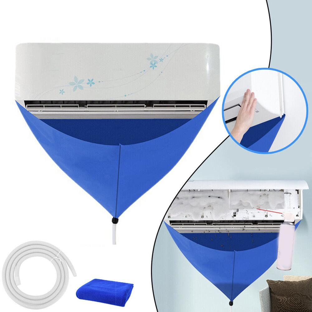 Cleaning Cover Brush Bag Tool Cleaning Air Conditioning Water Bag Tool Set Dustproof Filter Water Bag Wall-mounted 2M Water Pipe
