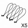 6xFishing Line Phone Strap, HandKnotted Nylon Mobile Lanyard 4.8cm, Uniform Cord for Commuters,
