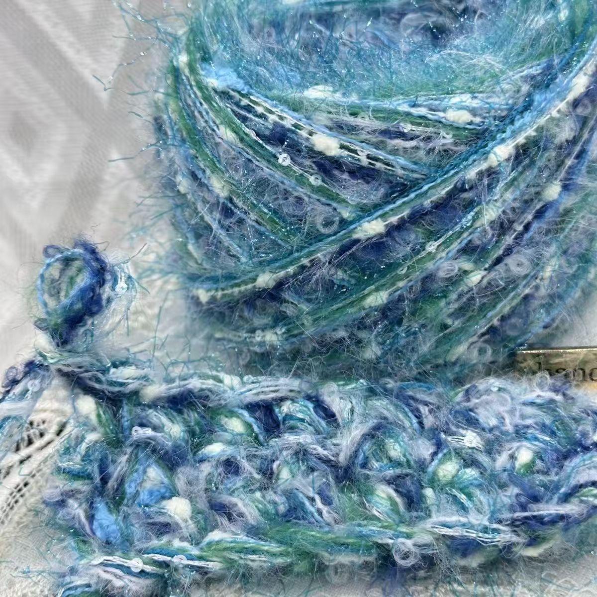 

Mixed Yarn Bag 100g DIY Handmade Sweater Scarf Hat Tent Glove Jewelry Crochet Knitting&Crocheting