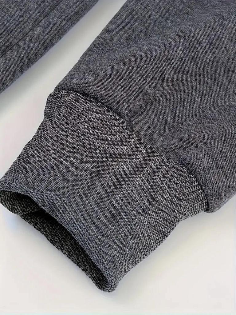 New Casual Hooded Sweatshirt Jacket for Autumn & Winter