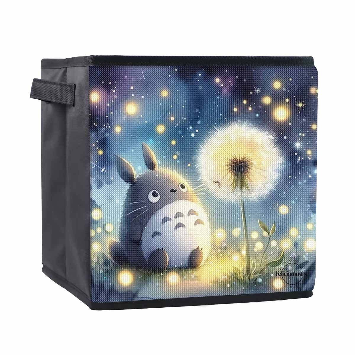 

Dancing Dandelions 5D Diamond Painting Storage Basket Full Round Drill Mosaic Diamond Embroidery Cross Stitch Kits Home Decor Home Decor 25cmx25cm