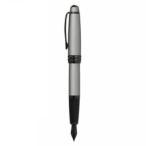 Cross Cross Bailey Fountain Pen w/ Black Nib (Matte Grey)