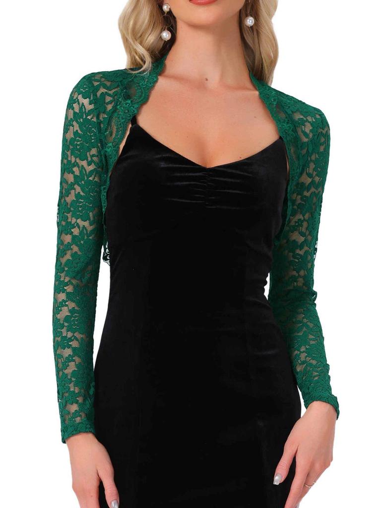 Giacca Cardigan Corta in Pizzo Euro-Americana 2026